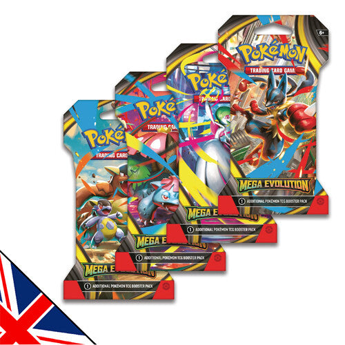 Pokémon TCG - Mega Evolution Sleeved Booster - EN