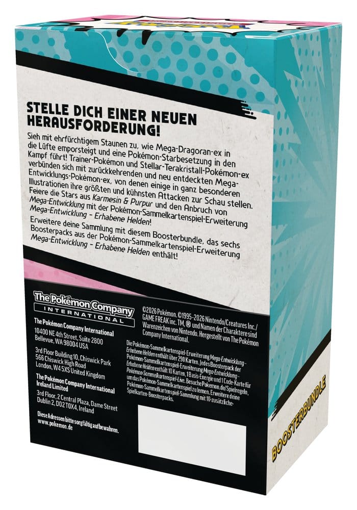 Pokémon TCG - Erhabene Helden, Booster Bundle - DE - PRE ORDER
