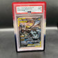 PSA & CGC Slab Bumper mit Acrylplatte - #5 Volcanion Heat (Dunkelblau - Transparent - Rot)