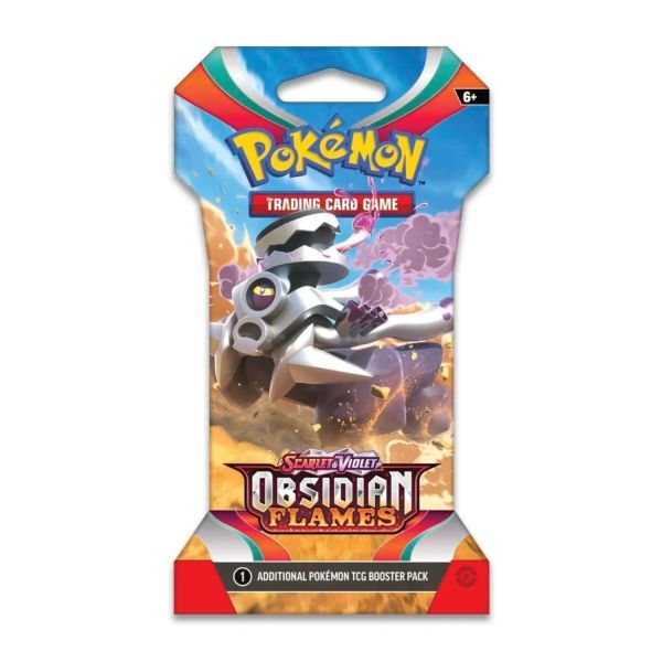 Pokémon TCG - Obsidian Flames Sleeved Booster - EN