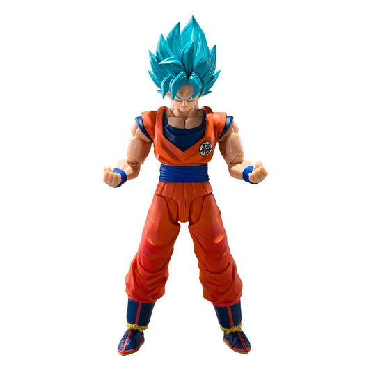 Dragonball Super - Son Goku SS Blue Power transcending Limits- Tamashii Nations x S.H. Figuarts