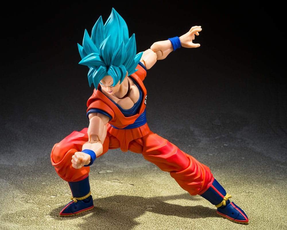 Dragonball Super - Son Goku SS Blue Power transcending Limits- Tamashii Nations x S.H. Figuarts