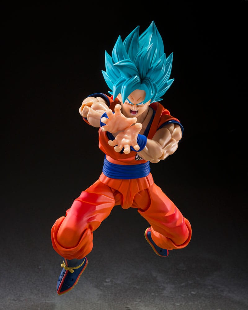 Dragonball Super - Son Goku SS Blue Power transcending Limits- Tamashii Nations x S.H. Figuarts