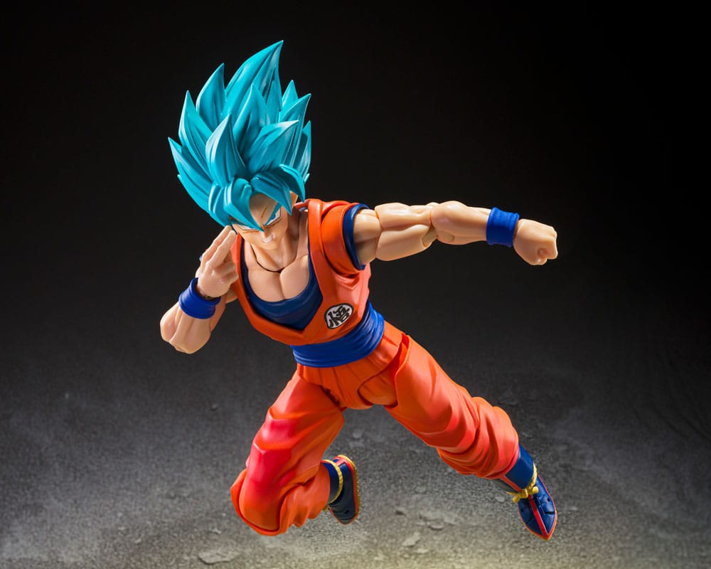 Dragonball Super - Son Goku SS Blue Power transcending Limits- Tamashii Nations x S.H. Figuarts