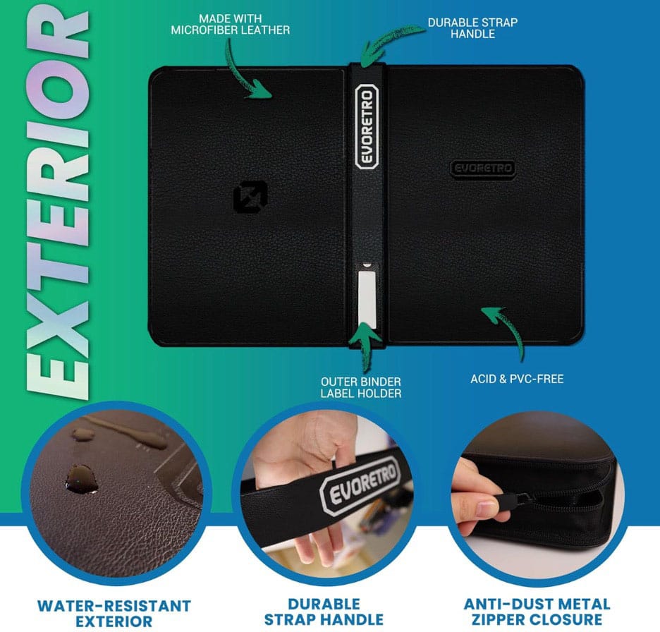 Evoretro Shield Toploader Binder Compact 96