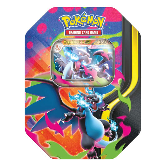 Pokémon Tin Box # 126 Mega Glurak X- DE - PRE ORDER