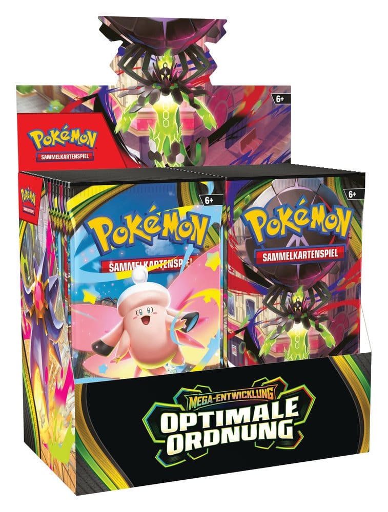 Pokémon TCG - Optimale Ordnung 36er Display - DE