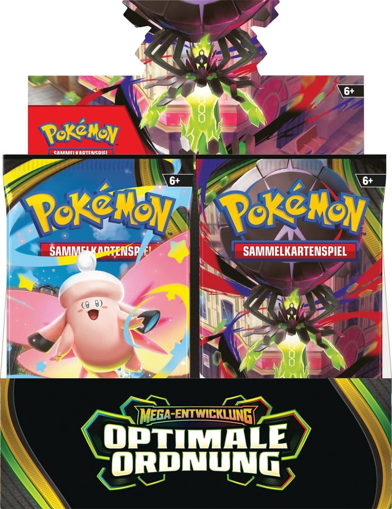 Pokémon TCG - Optimale Ordnung 36er Display - DE