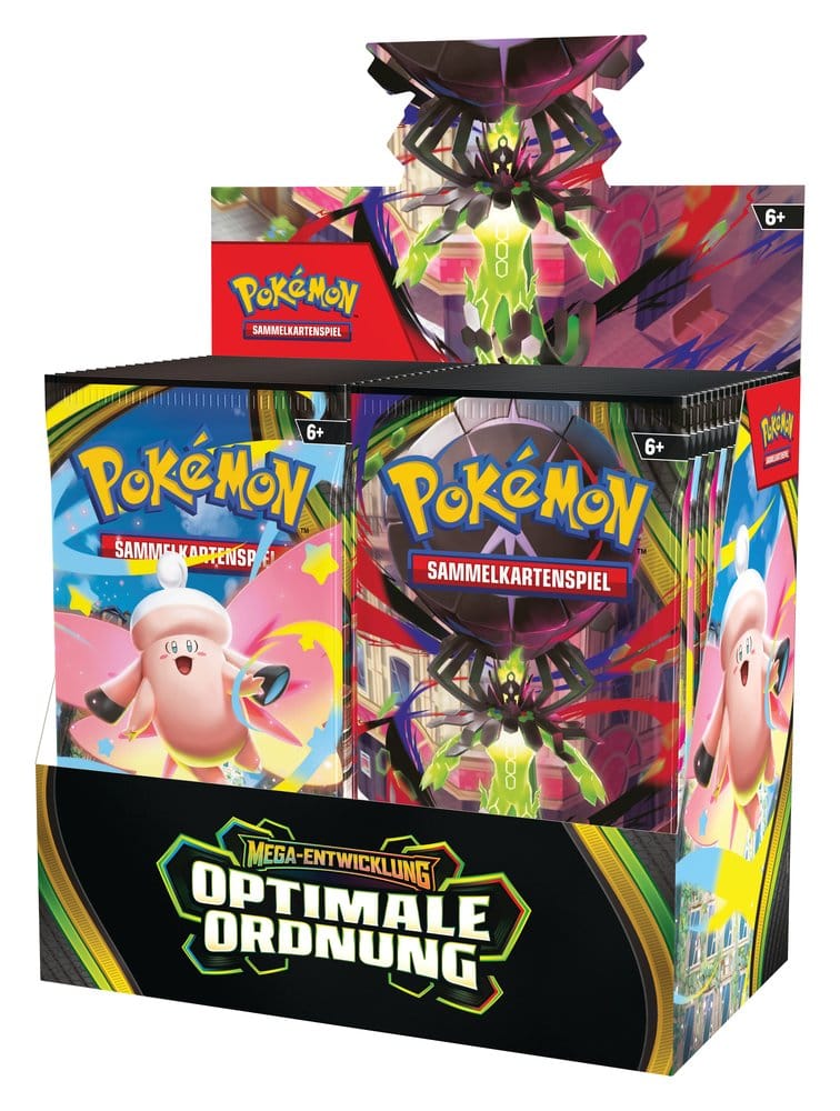 Pokémon TCG - Optimale Ordnung 36er Display - DE