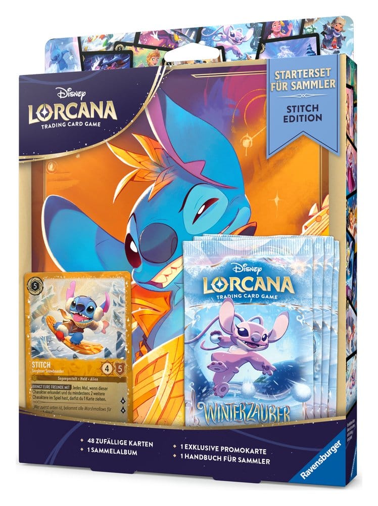 Disney Lorcana TCG - Starterset für Sammler Stitch Edition - DE