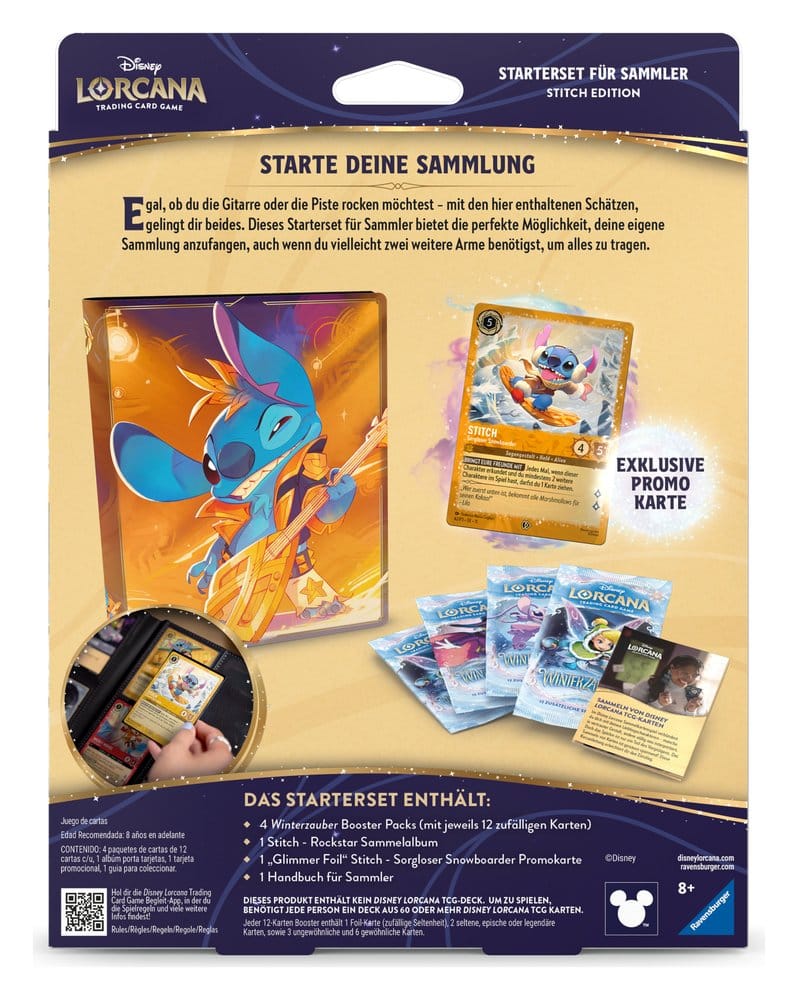 Disney Lorcana TCG - Starterset für Sammler Stitch Edition - DE