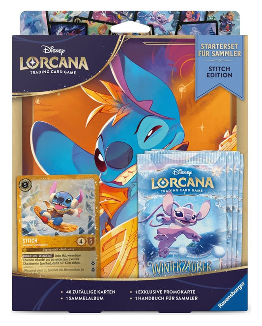 Disney Lorcana TCG - Starterset für Sammler Stitch Edition - DE