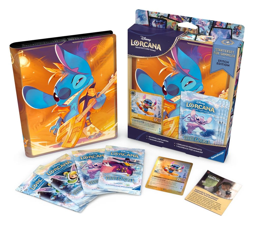 Disney Lorcana TCG - Starterset für Sammler Stitch Edition - DE