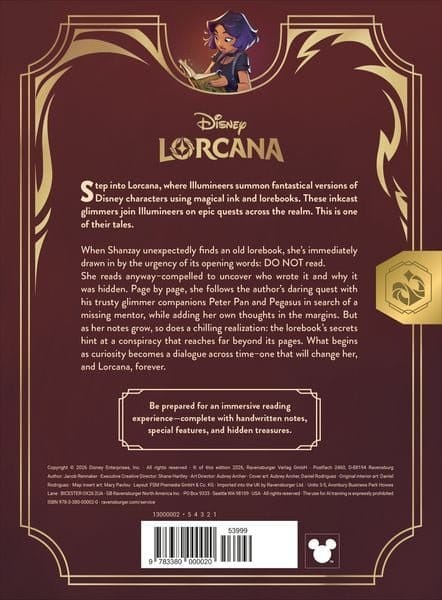 Disney Lorcana TCG Quest of Wonders - An Illumineer's Lorebook (with Promo) - EN